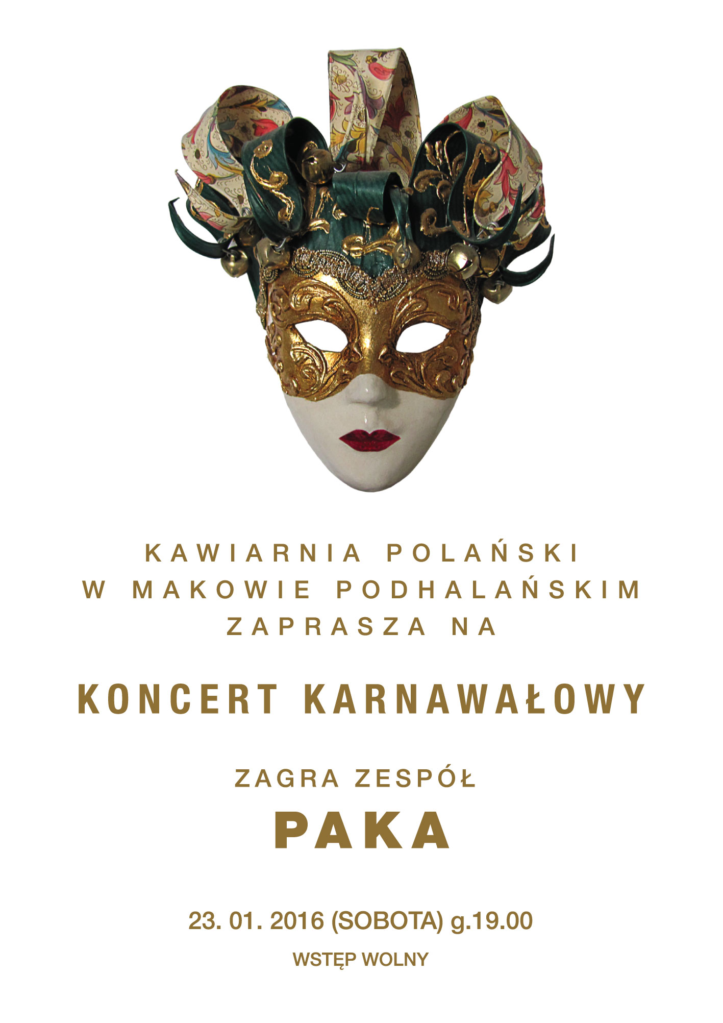 Koncert Karnawałowy Paka - Maków Podhalański